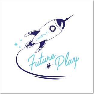 Future of Play - White Posters and Art